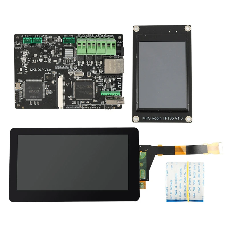 

Light Curing 3D Printer Control Board with TFT Contact Screen 2K Sharp Screen MKS DLP Software and Hardware Open Source