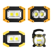 Походный светильник, фонарь с USB подзарядкой, светодиодный портативный фонарь, COB Lampe, фонарь для кемпинга, для улицы, 18650, фонарь Linterna, Cob, рабочий светильник, лампа