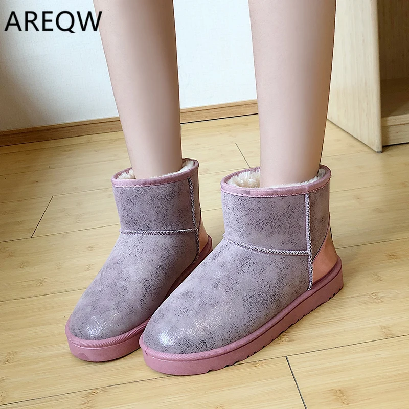 

Warm Winter Boots Fur Snow Boots Women Top High Quality Boots Winter Boots for Women Warm Botas Mujer