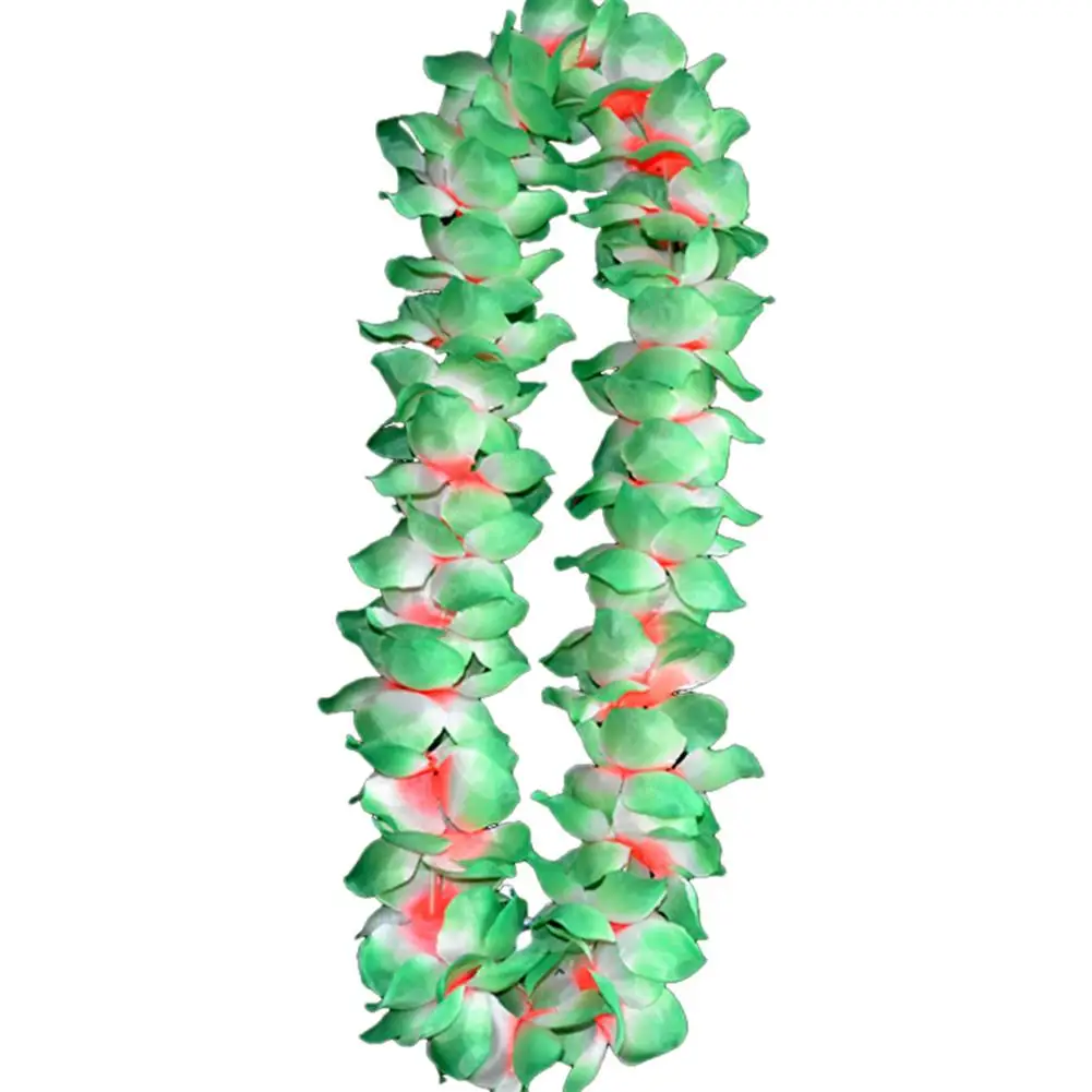 Гавайский Лейс имитация шелка цветок нарядное платье гирлянда хула украшение на голову для танцев