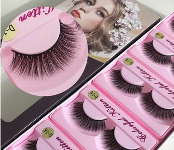 

10 Pairs Silk False Eyelashes 3D Thick Natural Handmade Dramatic Extension Long-lasting 10MM-15MM Wholesale Makeup Eyelashes