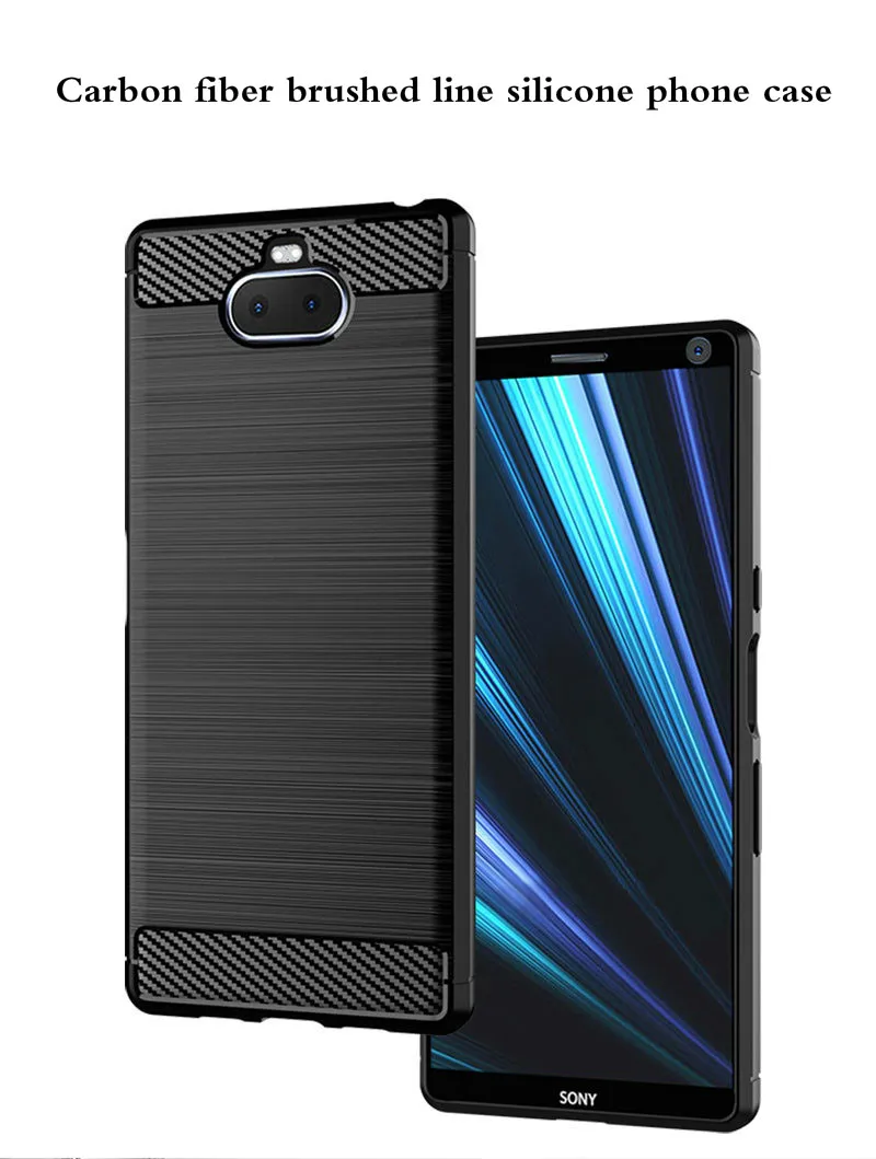 Подходит для Sony Xperia L1 E6 L2 L3 XA1 XA2 XA3 10 Plus Ultra Z6 противоударный Классический Матовый