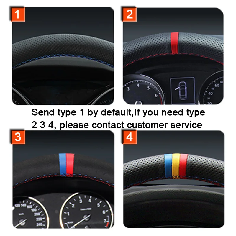 Koop Hand Gestikt Zwart Pu Kunstleer Auto Stuurhoes Voor Lada Vesta 2015 2016 2017 2018 2019 Xray 2015 2019