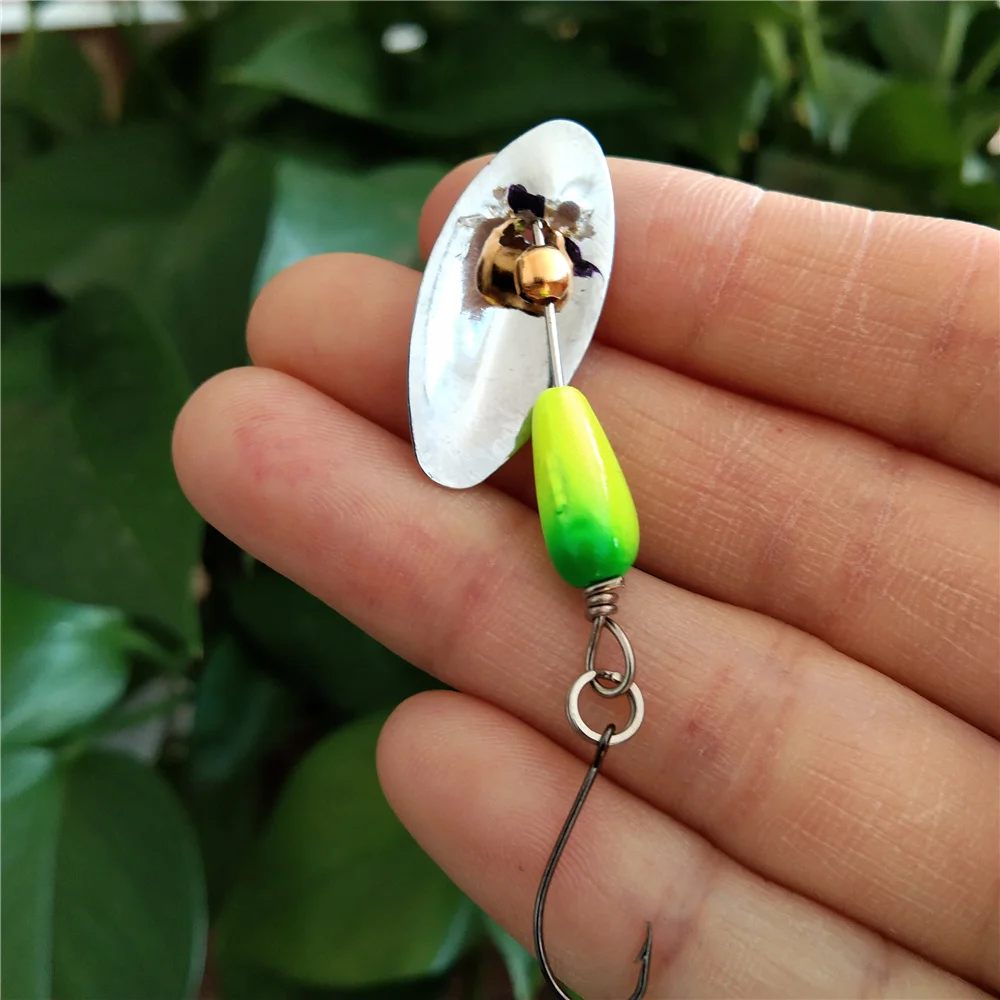 Swolfy 5pcs 2.5g/4.5g 미니 싱글 후크 지그 낚시 미끼 마이크로 지그 스피너 스푼 하드 미끼 크랭크베이트 스피너 낚시 태클