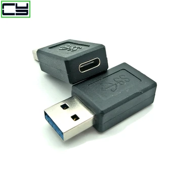 

1 Pc Laptop Desktop USB 3.0 Male To USB 3.1 Type C Female Data Converter Desktop USB3.1 Type-C to USB-C Female Port OTG Adapter