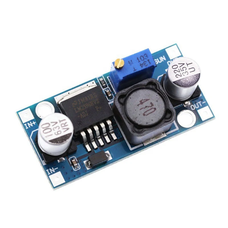 

LM2596HVS LM2596 HV LM2596HV DC-DC Adjustable Step Down Buck Converter Power Module 4.5-50V To 3-35V Urrent limiting