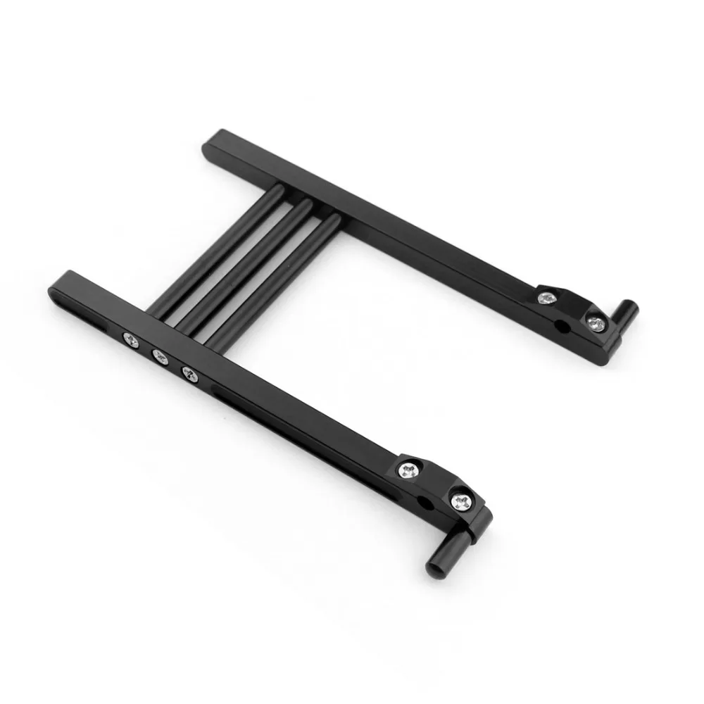 

CNC Aluminum Alloy TX Transmitter Bracket Stand Holder for JR / Futaba DX6 FF9 9X Remote Controller RC Quadcopter