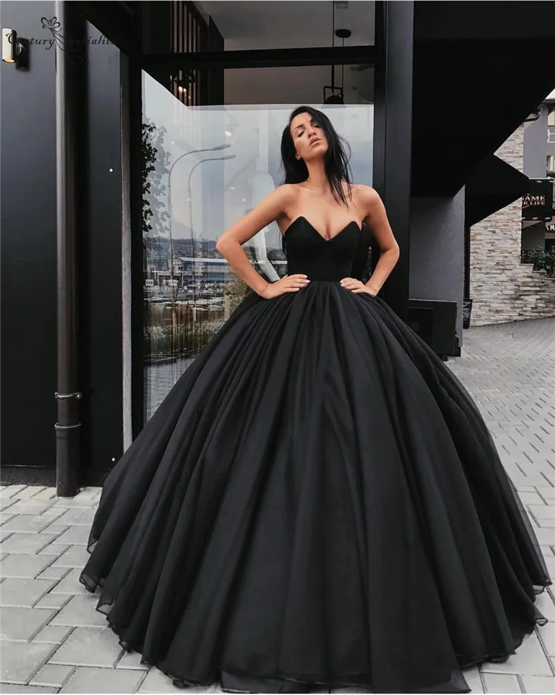 Сладкие 16 Платья черные Бальные платья милое корсетное платье длиной до пола размера плюс бальное платье