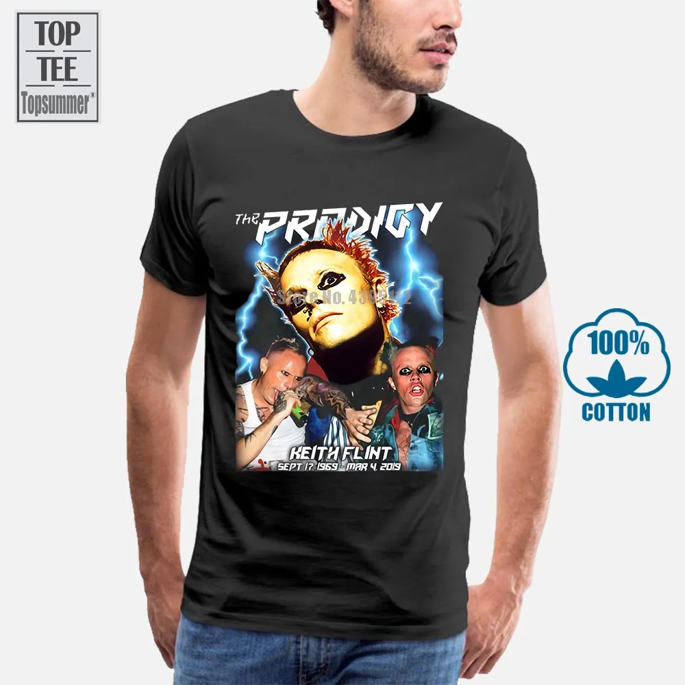 Футболка с КИТ Флинтом The Prodigy Tribute | Мужская одежда
