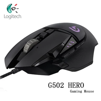 

Logitech G502 HERO Engine with 16,000 DPI High Performance Programmable Tunable LIGHTSYNC RGB Gaming Mouse HERO for Mouse Gamer