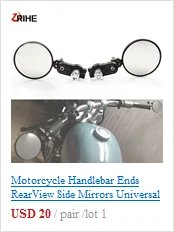 1 пара Универсальный мотоцикла CNC алюминий боковые зеркала заднего вида MirrorFor YAMAHA YZF R25 R15 R6 R125 kawasaki z750 Z800 FZ8 FZ1 FZ6R mt09