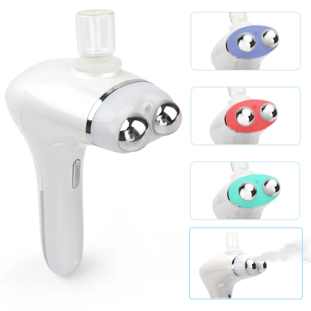  Multifuntcion 5D Nano Facial Spray EMS Microcurrent Ion Face Skin Tightening Wrinkle Remove LED Pho - 4000337206122