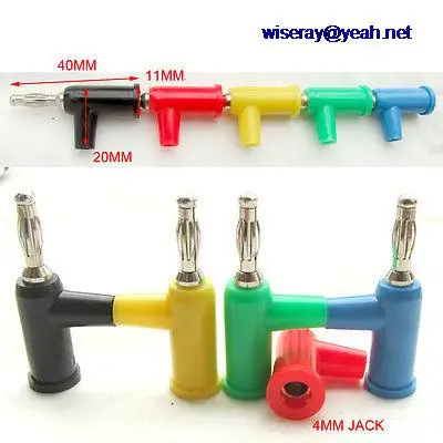 

DHL/EMS 250 color 4MM Banana Plug Screw Cable Lock Terminals for BINDING POST Probes 10PCS-A7