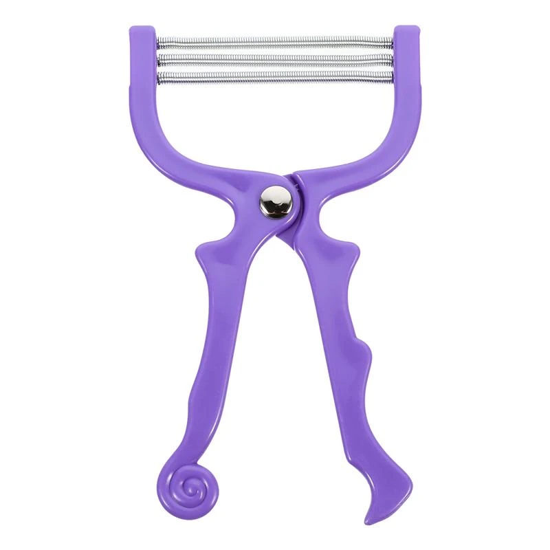 3pcs Facial Hair Epilator Removal Device Stainless Steel Plastic Spring