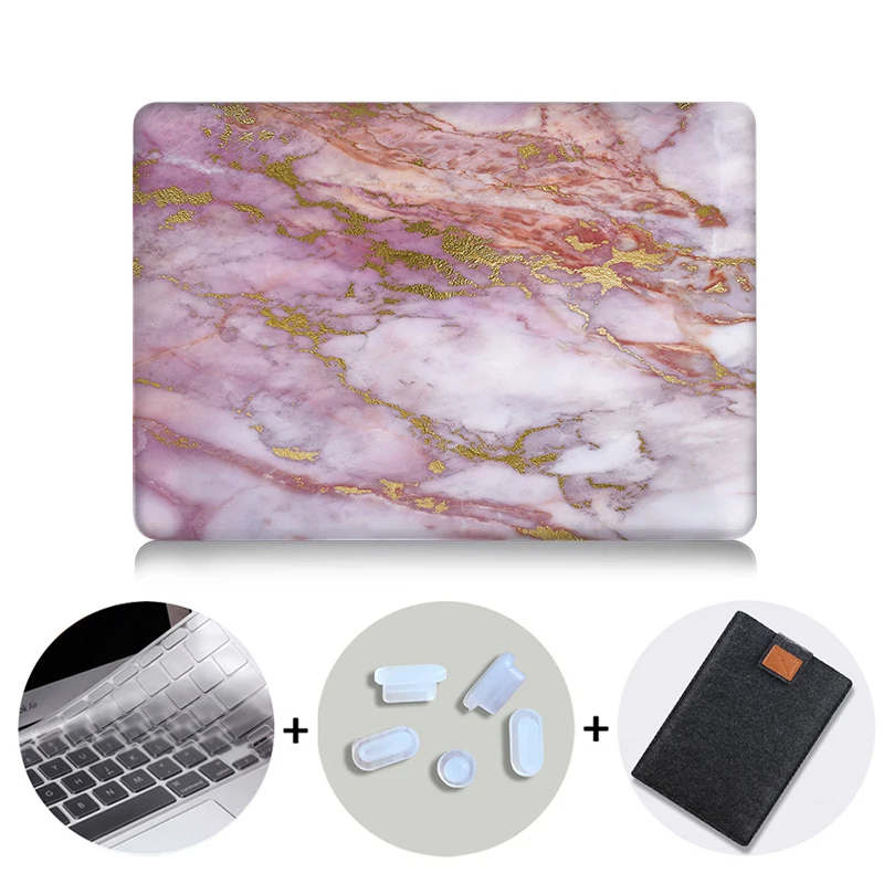 MB10 MTT Жесткий Чехол для ноутбука Macbook Air Pro retina 11 12 13 15 мраморный чехол для Mac book 13,3 дюймов с сенсорной панелью - Цвет: MB10