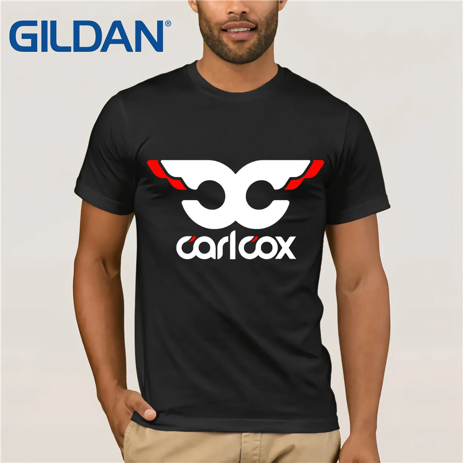 

3D Print Men Dj Carl Cox T Shirt Round Neck Design T-Shirt Big size Tees Comfortable Tee Round Neck Short-sleeved