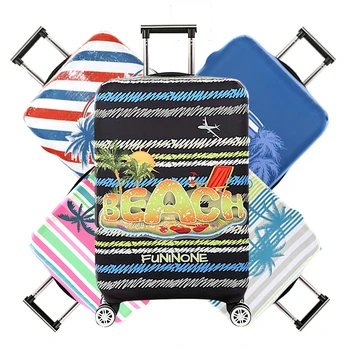 

BUCHNNIK Thicker Luggage Protective Cover Elastic Fabric Baggage Protector Trolley Suitcase Dust Rain Case Travel Accessories