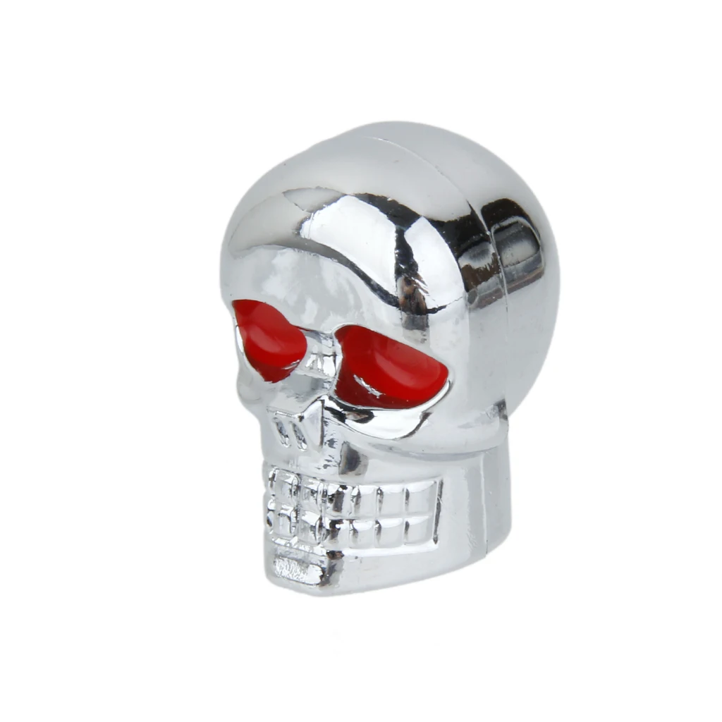 10pcs Motorcycle Skull Caps License Plate Frame Bolts Screw Tag Fasteners