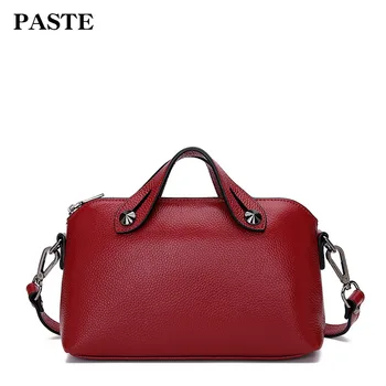 

Quenya Real Cowhide Shoulder Bag Lady Messenger Bag Women High Quality Stylish Handbag Totes Elegant Female Bag Large Capacity