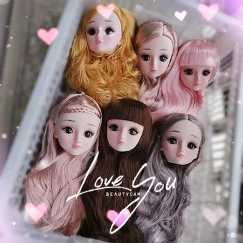 

60cm BJD Doll 22 Joint 1/3 Fashion Doll DIY Makeup Naked Body with Beautiful Princess Hair for Girls Toys Christmas Gifts