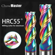 

3 FLUTE TUNGSTEN END MILL 1~20MM CARBIDE MILLING CUTTER HRC55 FOR ALUMINUM ACRYLIC FIBERGLASS WOOD COPPER PLASTIC ROUTER BIT