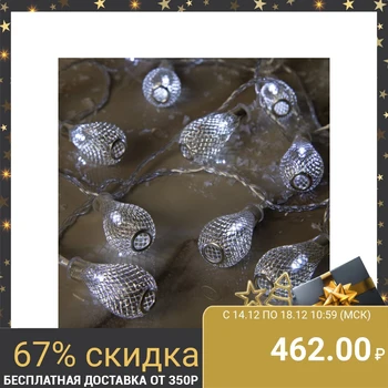 Slinger "Draad" 4 M Met Bijlagen "Zaklamp Mesh", IP20, Transparante Draad, 20 Led, Wit Glow, 8 Modi, 220 V Garland Voor Home Home Decor Decoratie Slinger "Draad" 4 M Met Bijlagen "Zaklamp Mesh", IP20, Transparante Draad, 20 Led, Wit Glow, 8 Modi, 220 V Garland Voor Home Home Decor Decoratie