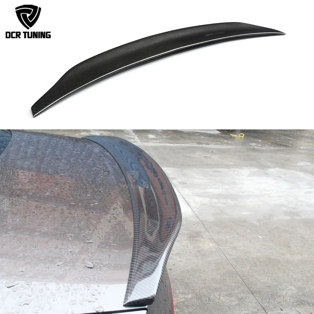 

Для Audi A5 спойлер 2013 2014 2015 2016 A5 задний спойлер из углеродного волокна стиль открытый задний багажник крылья 2-дверный купе