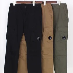 Pantalon Cargo classique délavé avec lentille de poche CP, vêtements pour hommes, copie haute 1:1, 2021 