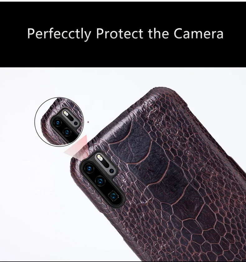 Чехол для телефона для huawei P20 P30 lite Коврики 10 20 Pro lite Y6 Y9 P Smart натуральный страусовый кожи для Honor 7A 7X8X9 10 lite