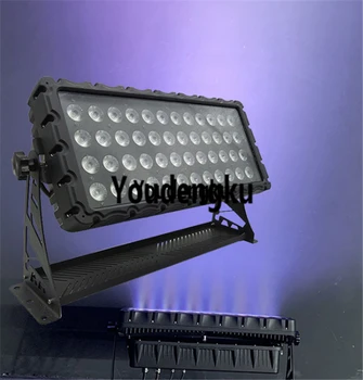 

6pcs IP65 waterproof LED city color wash light 48x15w rgbwa 5in1 dimmable outdoor led lights wall washer