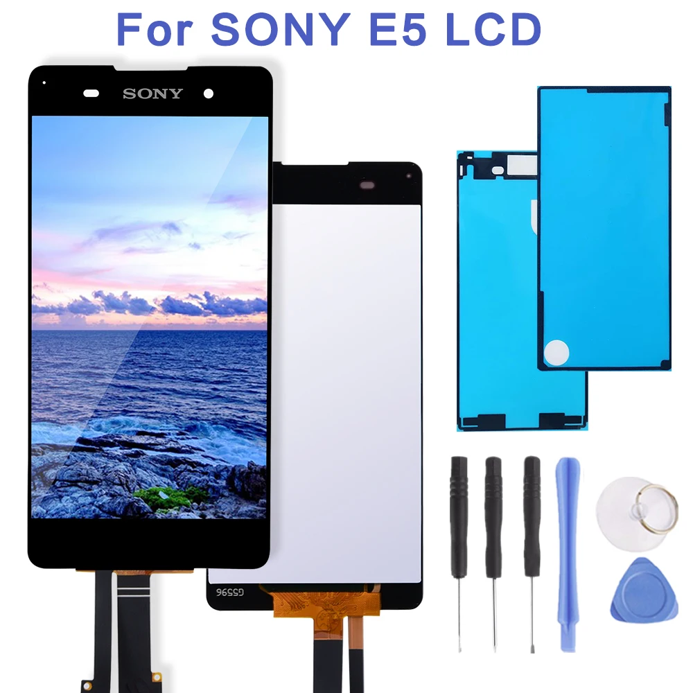 

Original 1280x720 For SONY Xperia E5 F3311 F3313 LCD Display Touch Screen Digitizer Replacement For SONY Xperia E5 LCD