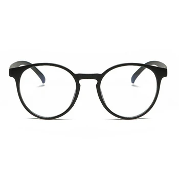 

Anti Fatigue Blue Light Blocking Filter Eyeglasses Frame Flat Mirror Retro Round Glasses Frame LXH
