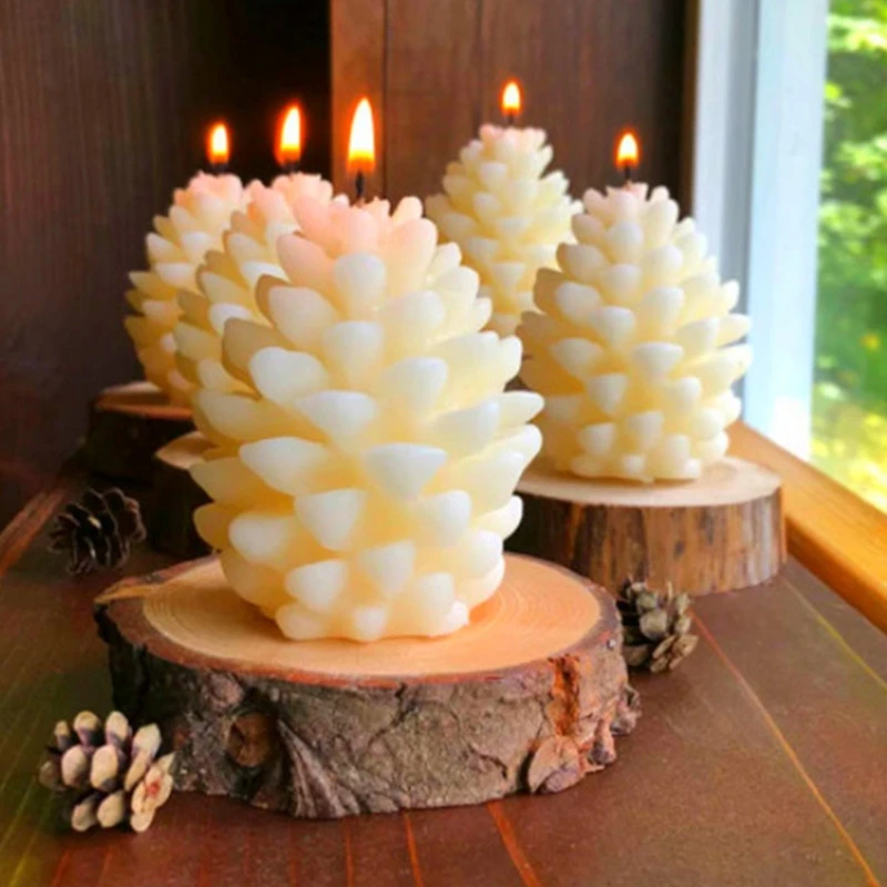 Pine Cone Candle Mold European and American Classical Characters Scented Material Home Decoration Drop Shipping | Дом и сад