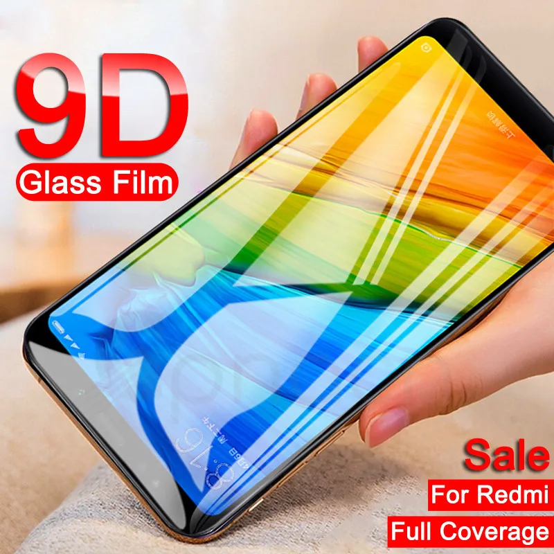 

9D Protective Glass on the For Xiaomi Redmi 5 Plus 5A S2 K20 Tempered Screen Protector For Redmi 4 Pro 4X 4A Glass Film Case