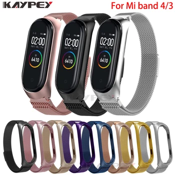 

Milanese Magnet Strap Metal Stainless Steel Strap For Xiaomi Mi Band 4 Wrist Strap For Xiaomi Miband 4 3 Bracelet For Mi Band 3