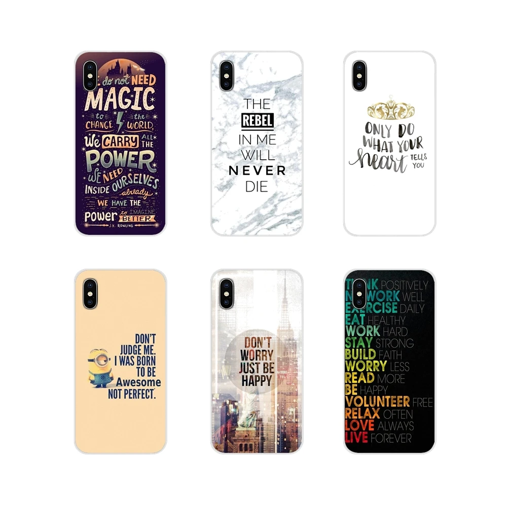 Силиконовый чехол для Huawei G7 G8 P7 P8 P9 P10 P20 P30 Lite Mini Pro P Smart Plus 2017 2018 2019 вдохновляющие