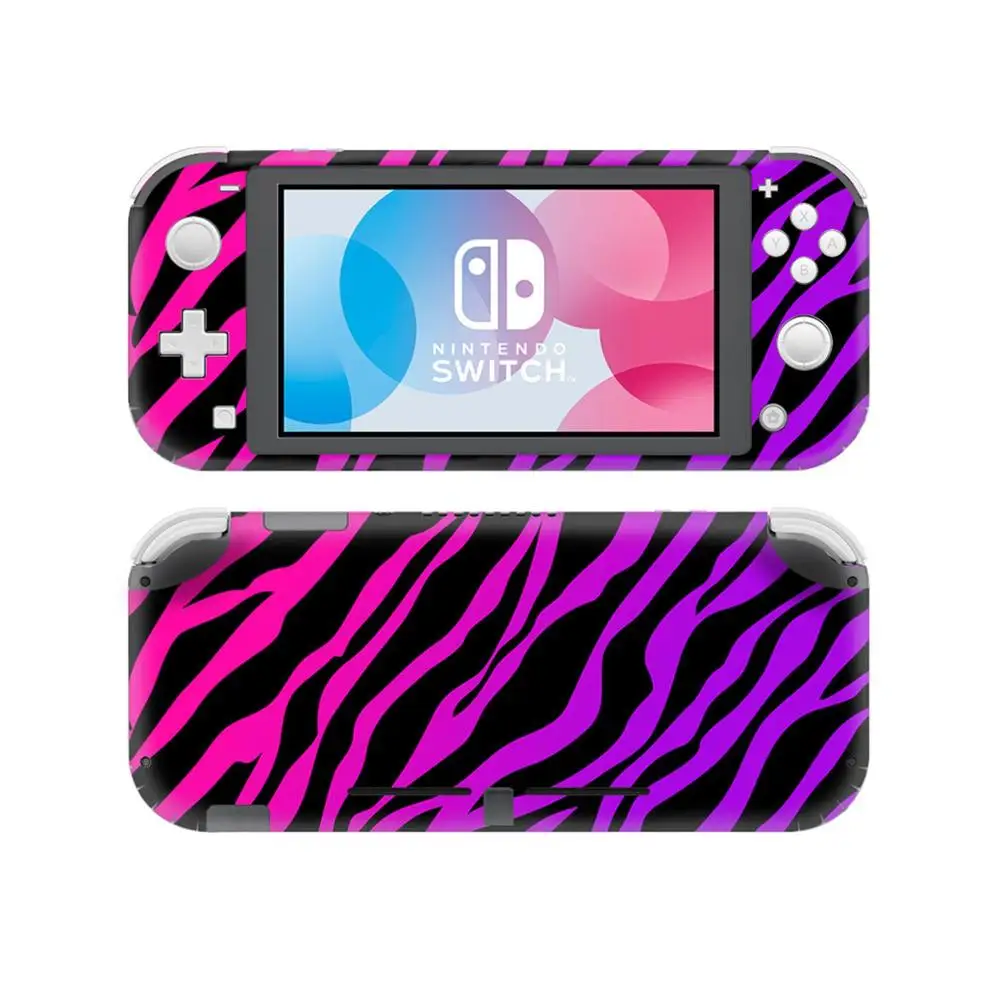 NS NX аксессуары виниловая кожа Наклейка для nintendo Switch Lite Защитная крышка наклейка виниловая кожа для кожи наклейка s 0293 - Цвет: Красный