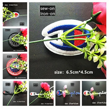 

Iron on Clothes Patches Fashion Embroidery PC Badges Patches T-shirt Down Jacket Personality Beautify Patches DIY