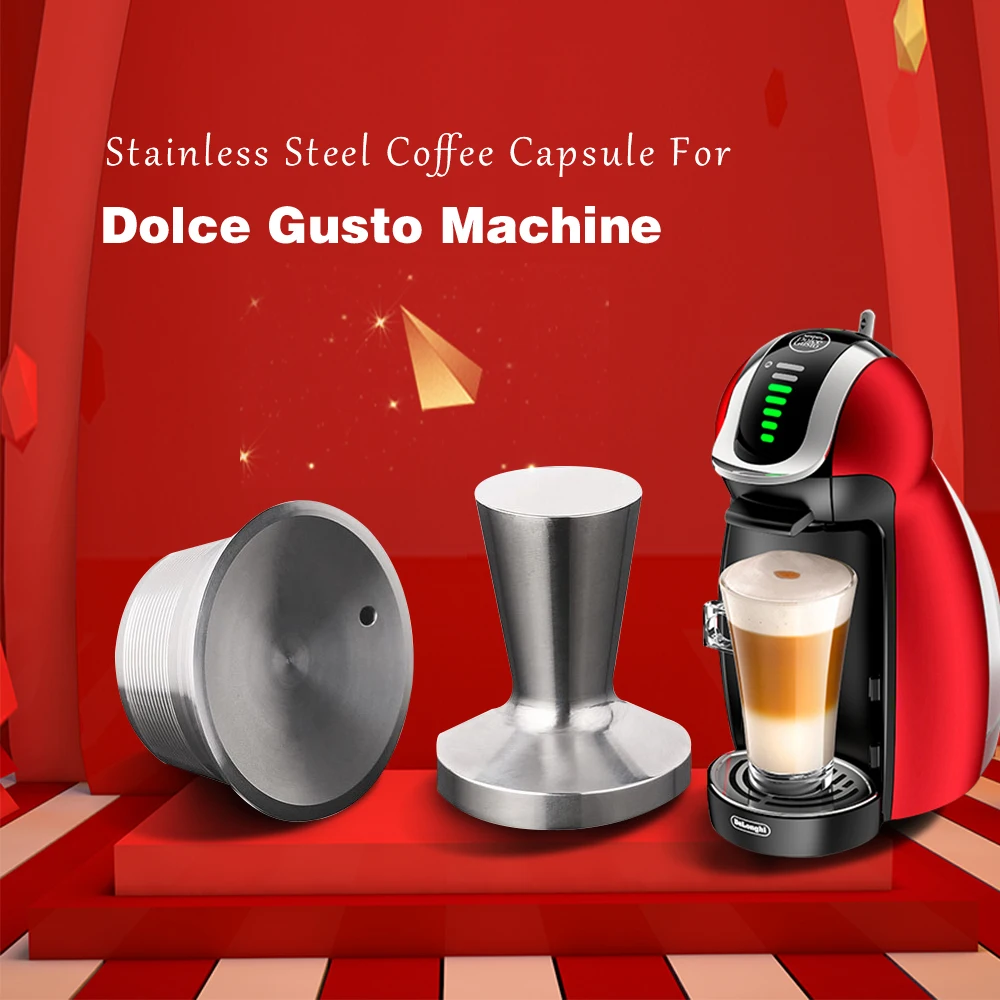 Фильтрующие корзины Dolce Gusto из нержавеющей стали Капсульная капсула многоразовая