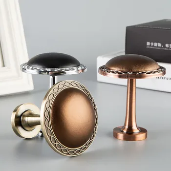 

2PCS Modern Leather Metal Curtain Hook Wall Hook Fashion Art Curtain Decoration Accessories