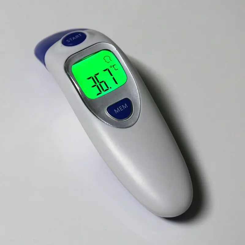 

Digital IR Infrared Body Fever Thermometer Adult Children Forehead and Ear Thermometer for Baby Kids and Adults
