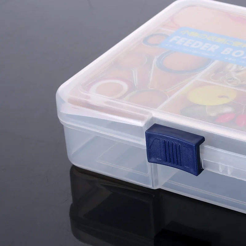 1PC Plastic Fishing Accessories Box Fish Hook Bait Storage Box Fishing Box Outdoor Fishing Tackle Container Pesca
