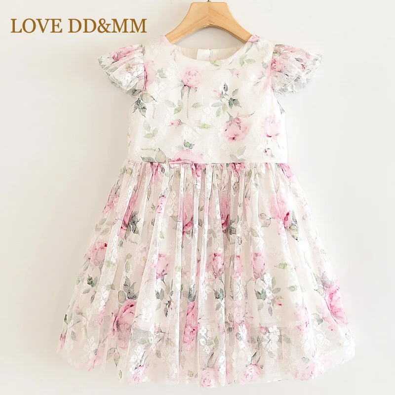 Платья для девочек LOVE DD &amp MM новинка 2021 детская одежда красивое удобное платье с