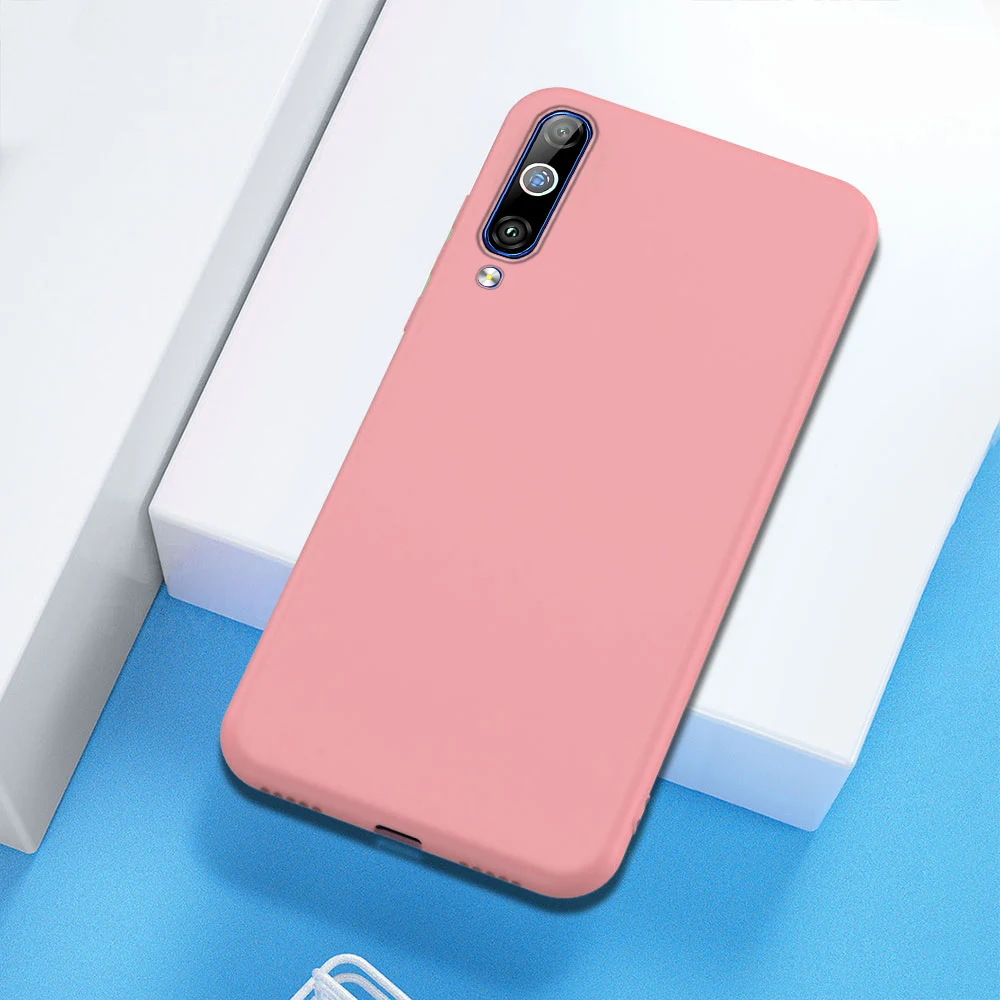 Розовый Для samsung A50 чехол силиконовый мягкий защитный чехол для samsung Galaxy A70 A60 A50 A40 A30 A10 S8 S9 S10 S11 Plus Note 10 чехол - Цвет: Розовый