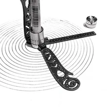 Règle de dessin multifonctionnelle carte magnétique rapporteur outils de couture cercles boussole plier mesure tailleurs modèle étudiant fournitures
