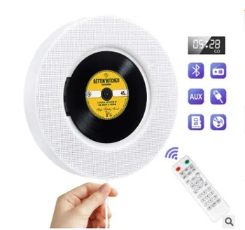 

Wall-Mounted CD Player Bluetooth audio Music Player Support USB Memory Card CD prenatal education machine Children's learning