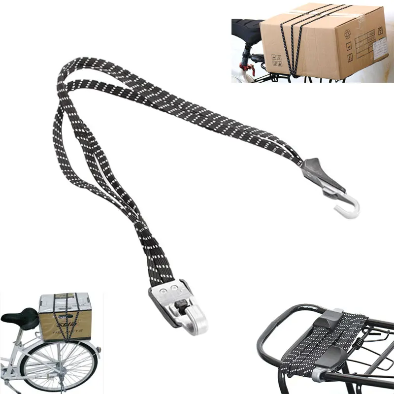 

70cm Elastic Bike Luggage Rope Bicycle Accessories Cycling Hooks Bandage Belt Box Packing Rope Tie Equipment Bike Accessories