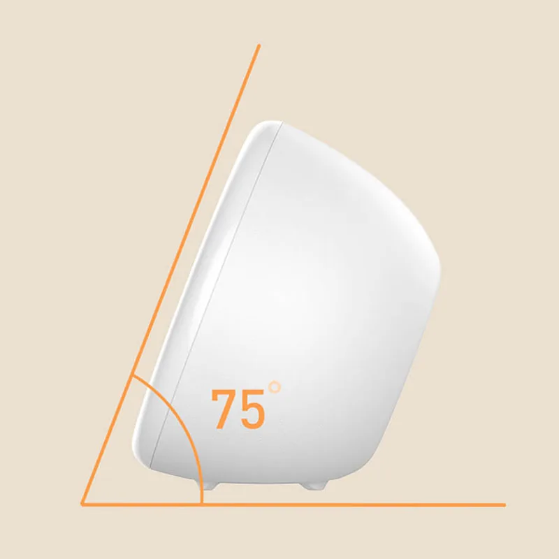Xiaomi BASEUS мини Будильник беспроводной Bluetooth динамик с окружающим светильник перезаряжаемый fm-радио домашнее портативное мини-радио