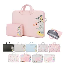 Мягкие из искусственной кожи сумка для ноутбука Dell Asus lenovo hp acer Сумочка компьютер 11 13 14 15 дюймов Сумка для ноутбука Macbook Air Pro Тетрадь 15,6 плотно прилегающий чехол