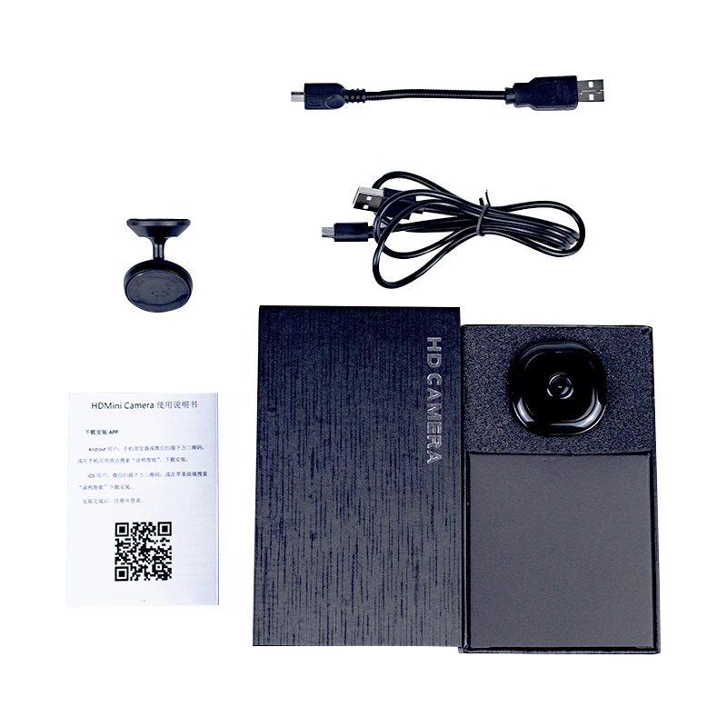 Мини Wi Fi IP камера QZT микро видеонаблюдения радионяня 1080P инфракрасная домашняя